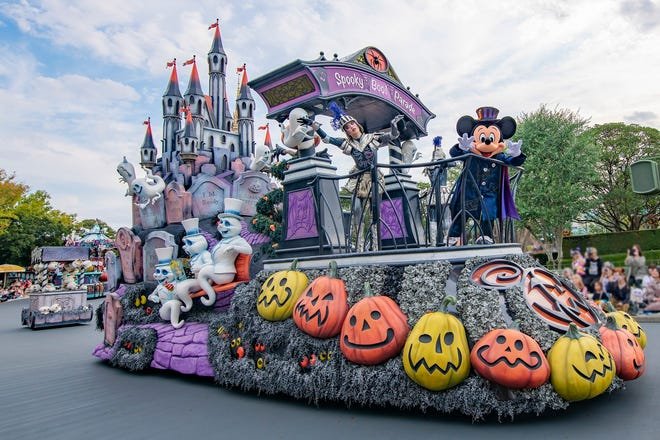Festas de Halloween Mickey e Oogie Boogie voltam aos parques Disney em agosto