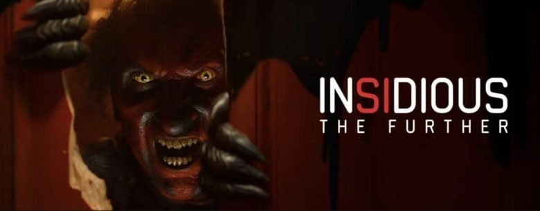 Entrada assustadora para a casa temática Insidious: The Further