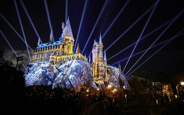 Show de Natal no Castelo de Hogwarts