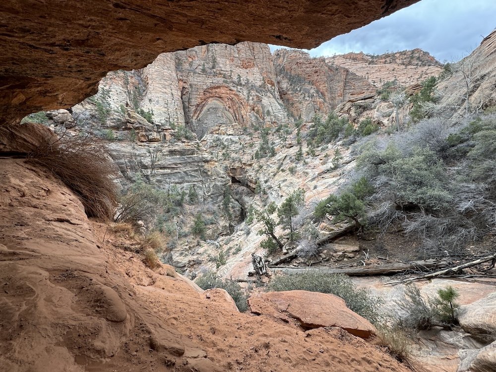 Trilha Canyon Overlook no Zion National Park