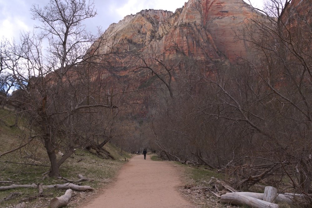 Trilha Grotto no Zion National Park