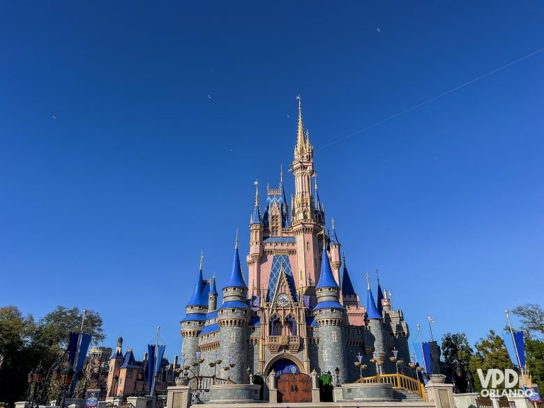 Vista panorâmica do Magic Kingdom