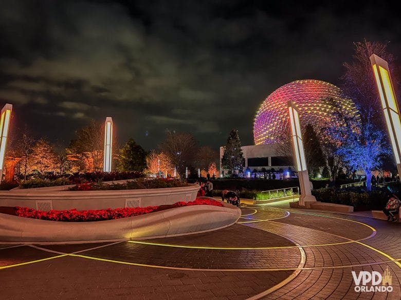 Show de fogos no Epcot durante o After Hours