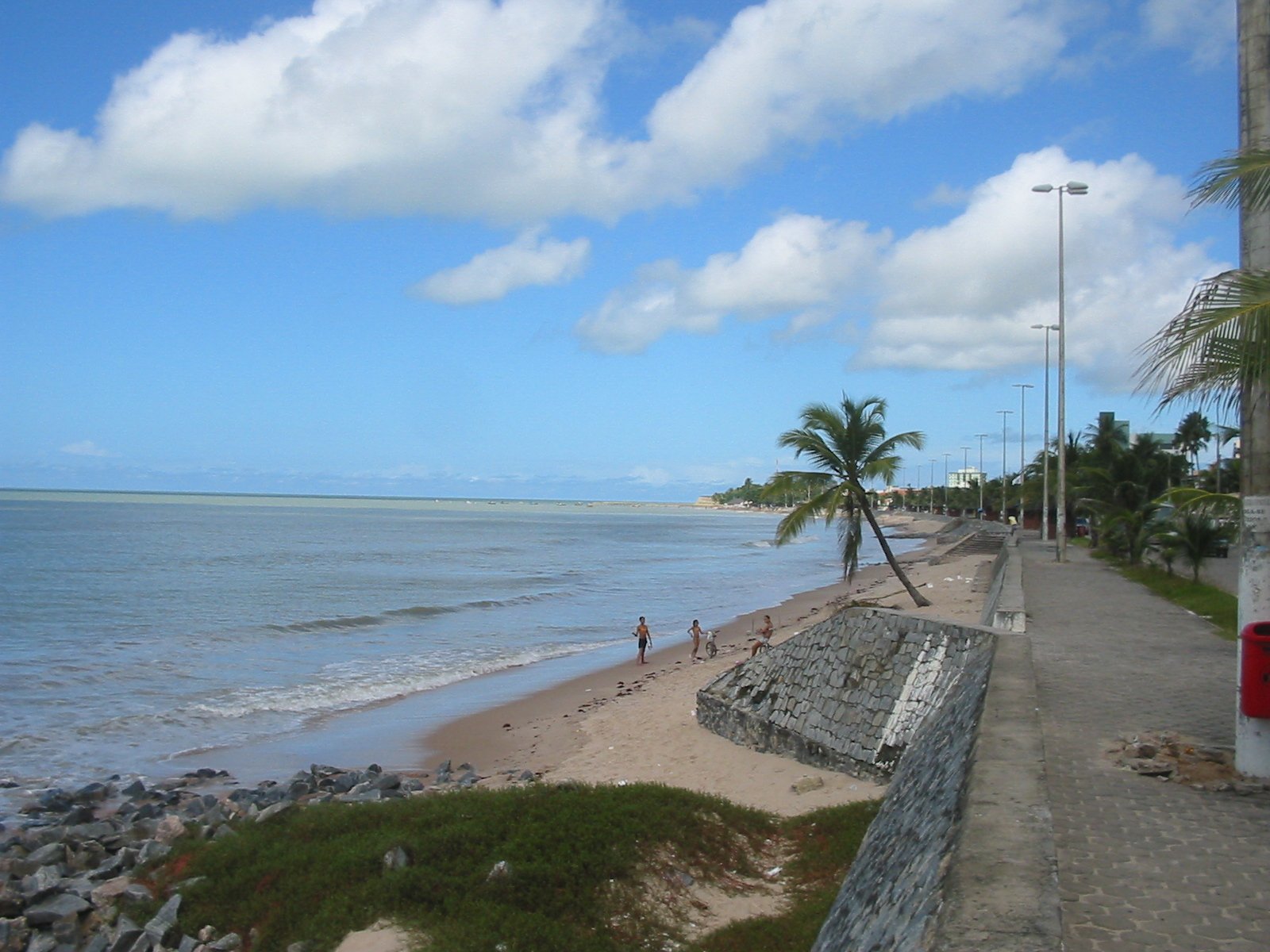 Praia de Manaíra ao pôr do sol