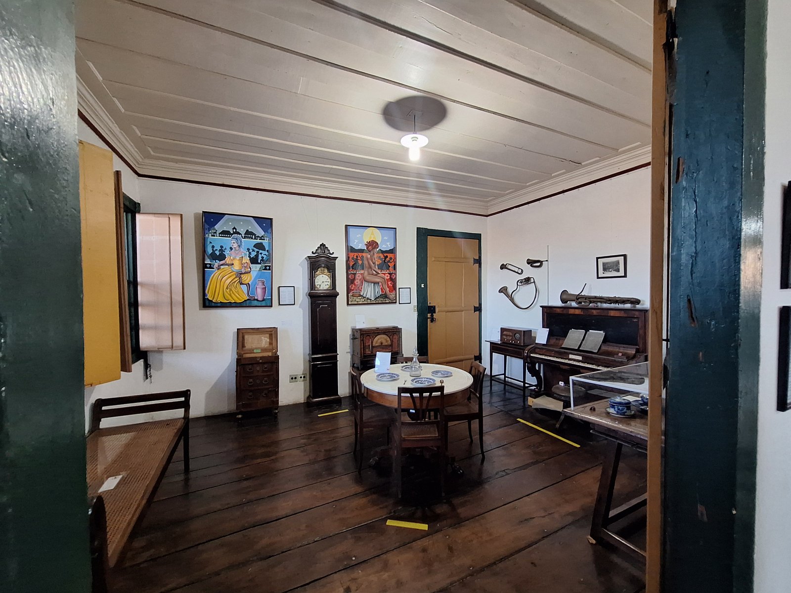 Interior da Casa de Chica da Silva em Diamantina, Minas Gerais