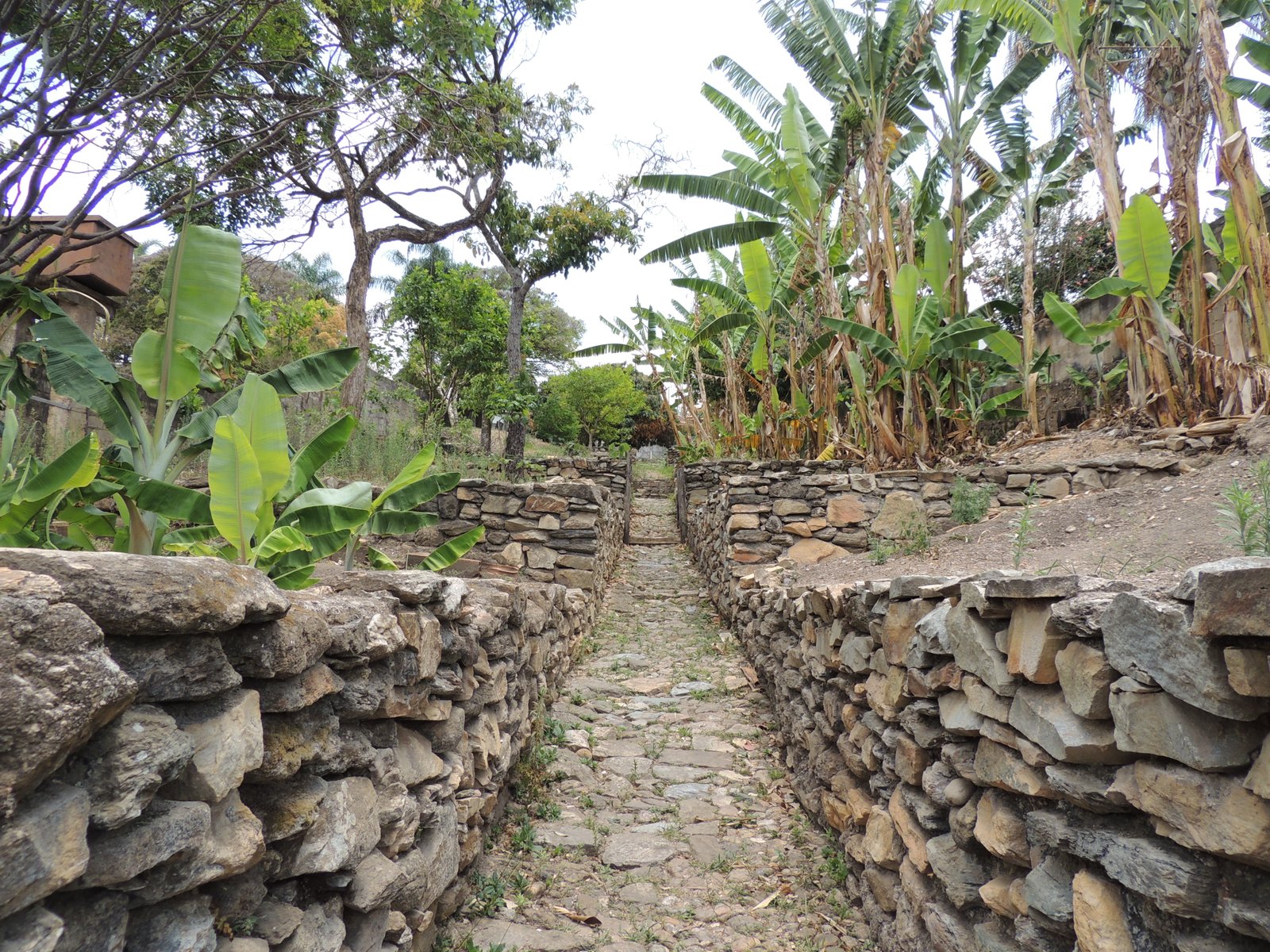 Quintal da Casa de Chica da Silva em Diamantina, Minas Gerais