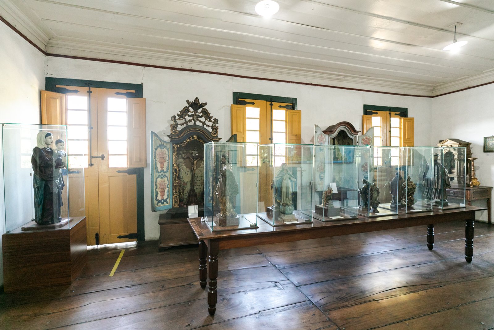 Vista externa da Casa de Chica da Silva em Diamantina, Minas Gerais