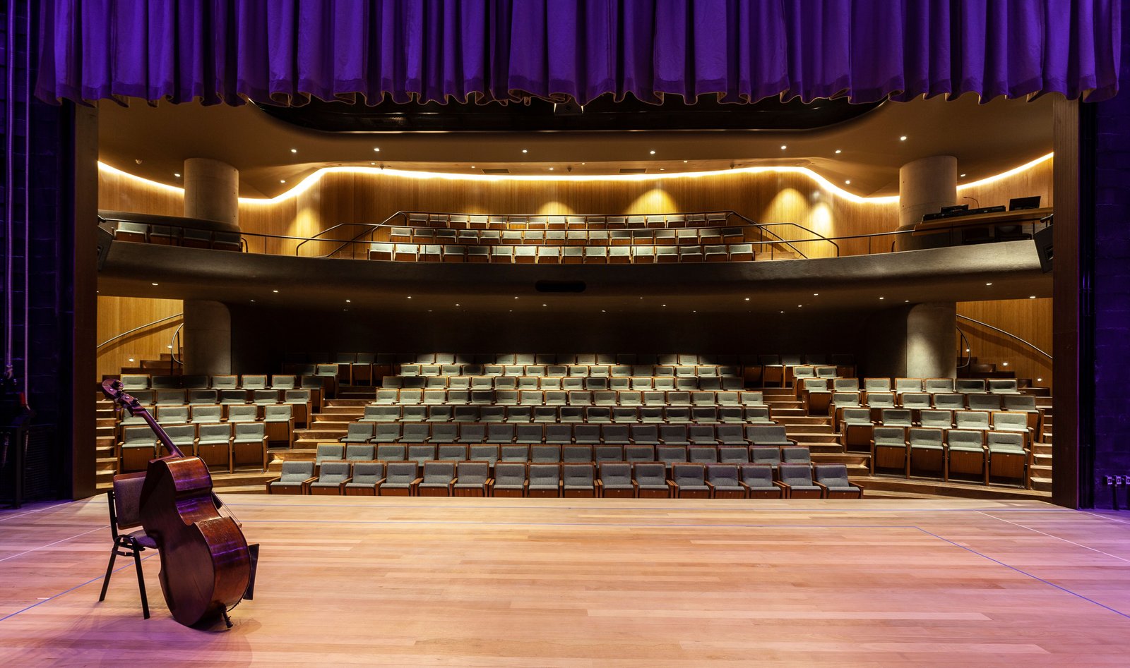 Interior do Teatro Unimed em São Paulo