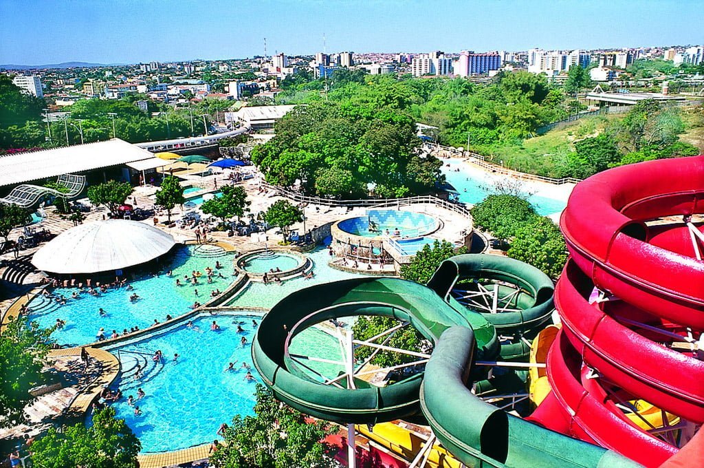 Pontos turísticos em Caldas Novas