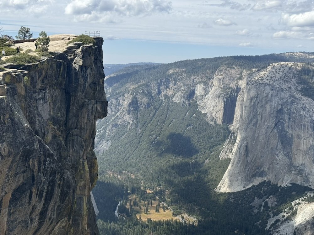 Taft Point no Parque Nacional Yosemite