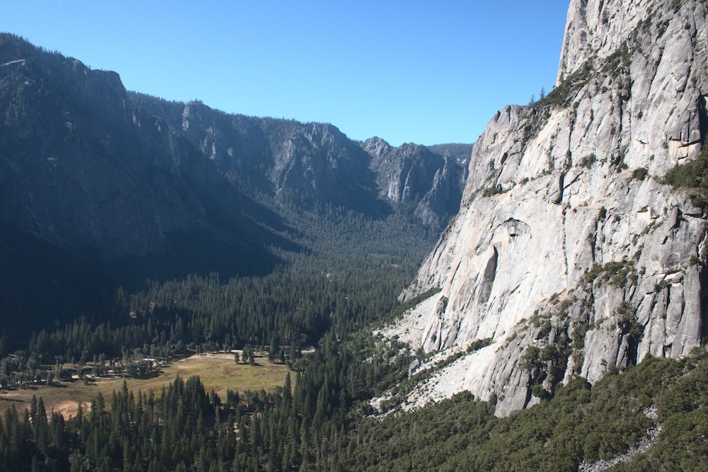 Columbia Rock no Parque Nacional Yosemite