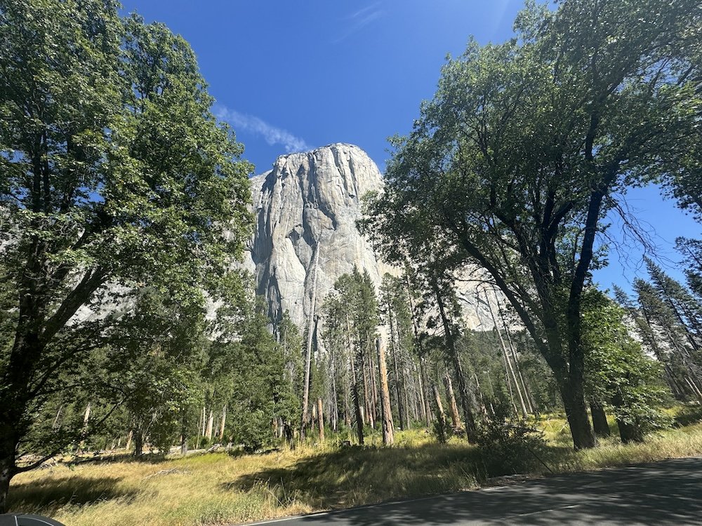 El Capitan no Parque Nacional de Yosemite