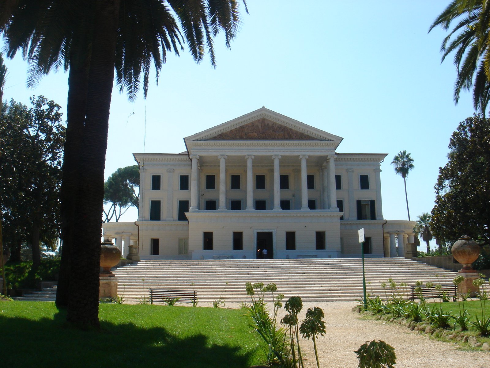 Residência do ditador Benito Mussolini, Villa Torlonia, Roma, Itália