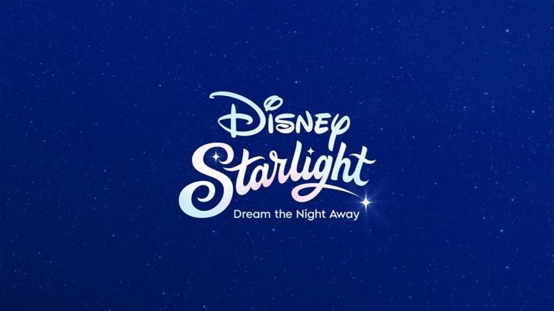 Logo da nova parada Disney Starlight: Dream the Night Away