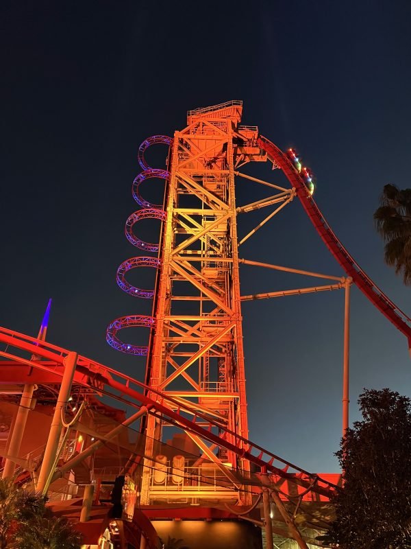 Montanha-russa Hollywood Rip Ride Rockit em Universal Studios