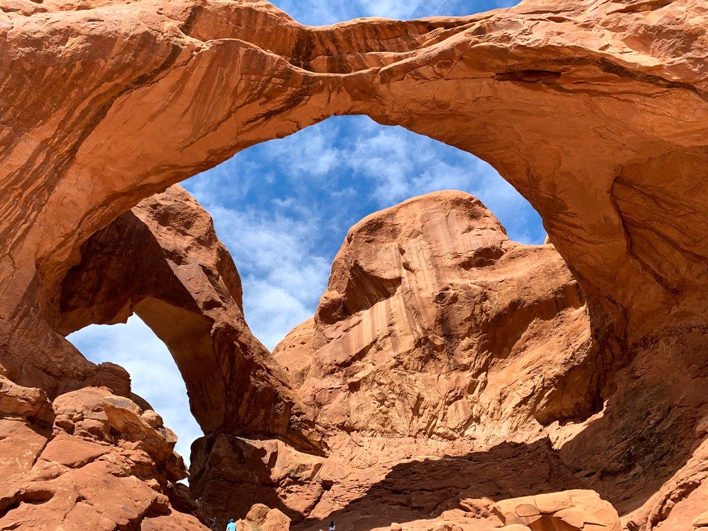 Double Arch no Parque Nacional Arches