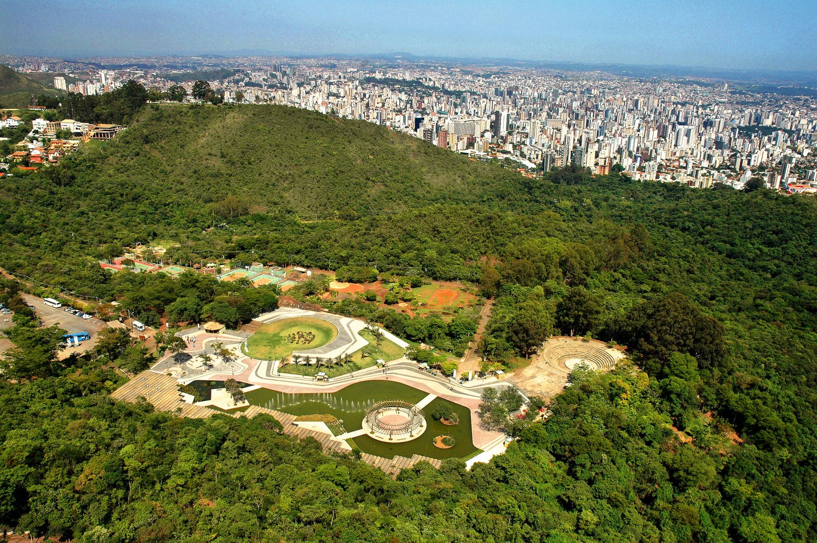 Vista do Parque das Mangabeiras, Belo Horizonte, Minas Gerais